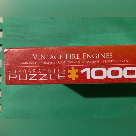 Eurographics Puzzle - vintage fire engines 1000 pieces. Original packaging. - Picture 5 of 5